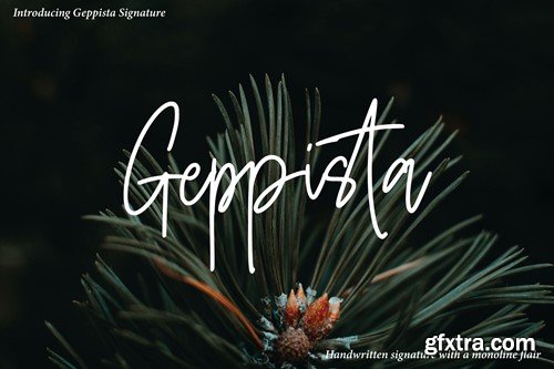 Geppista - Casual Handwritten 47GQYMU