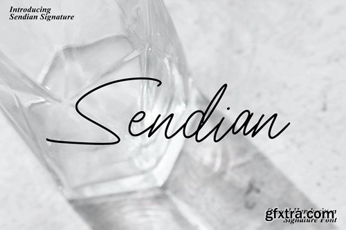 Sendian - Casual Handwritten XTM8P49