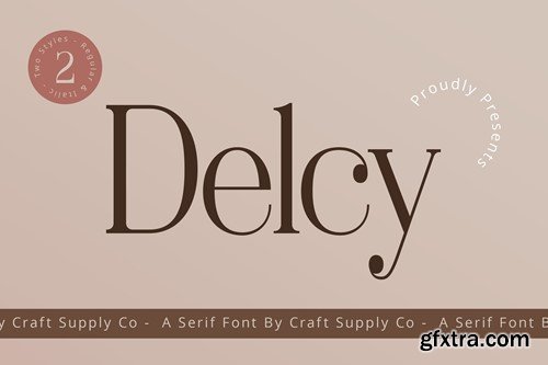 Delcy – Elegant Serif BEQ4XZ2