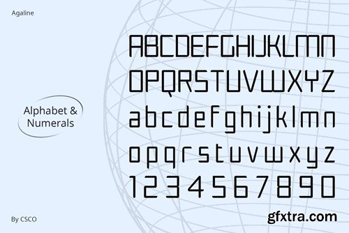 Agaline – Minimalist Font 25U7XEB