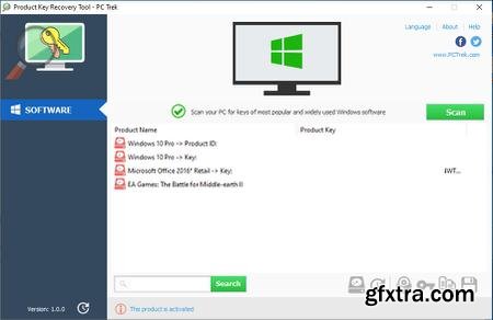 Product Key Recovery Tool 2.0.1 Multilingual