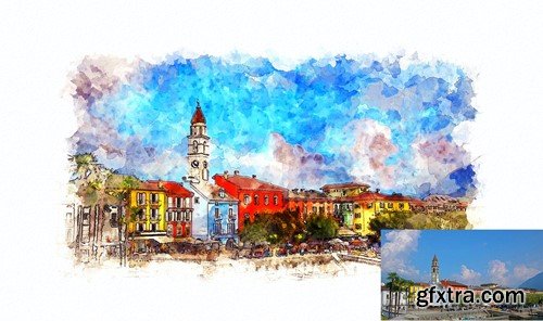 Realistic Urban Sketcher Photoshop Action 6DHGXDK