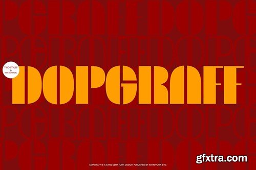 Doopgraf - Sans Serif Font WFQZK8N