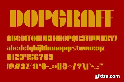 Doopgraf - Sans Serif Font WFQZK8N