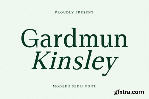 Gardmun Kinsley Modern Serif Font 8WV8RE5