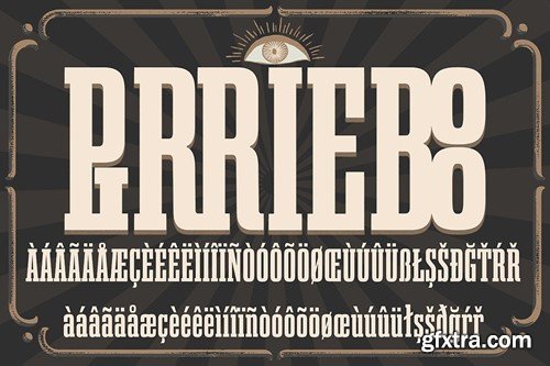 Pirrieboo - Serif Font W4DDQ55