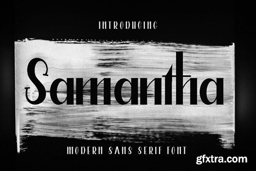 Samantha Serif Fonts E8CABES