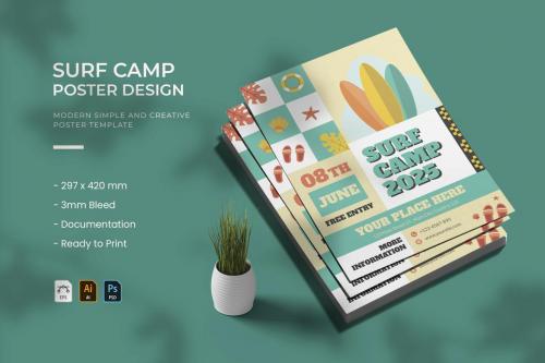 Surf Camp - Poster