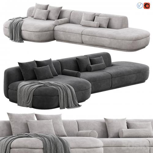 Baxter Piaf Sofa Set 2