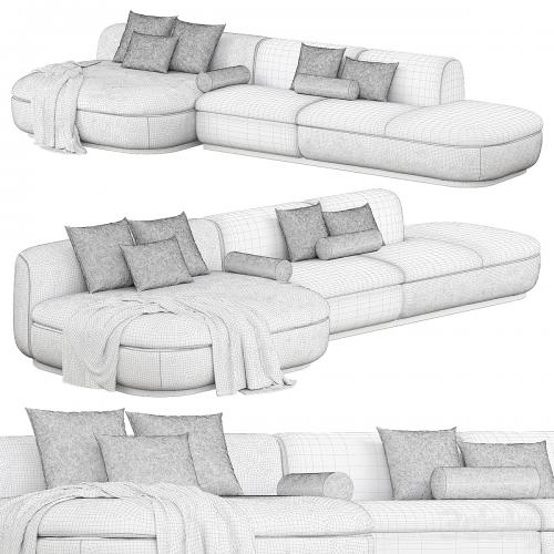 Baxter Piaf Sofa Set 2