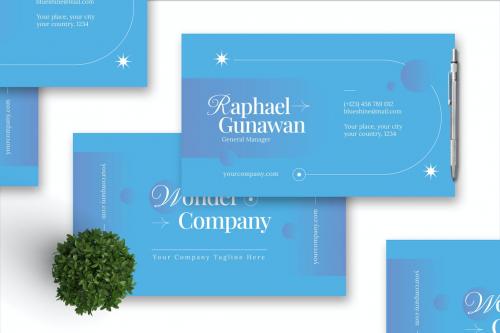 Blue Shine - Business Card