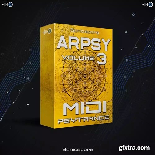 Sonicspore ARPSY 3 Psytrance Arpeggios