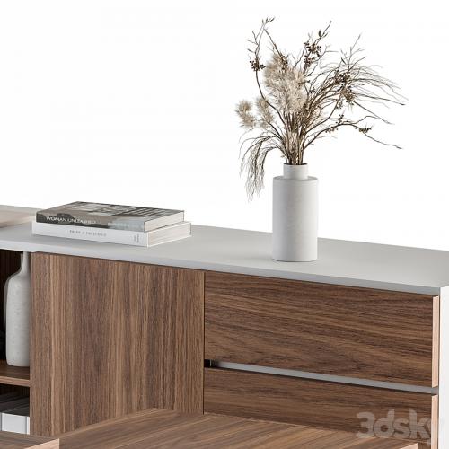 Manager Desk Wood and White - Office Furniture 268