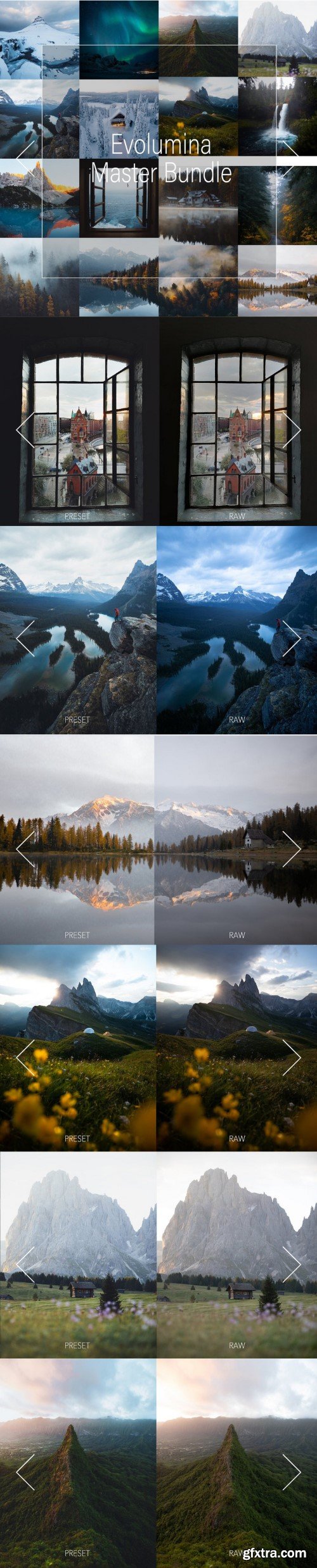 Evolumina Presets Master collection (Mobile & Desktop)
