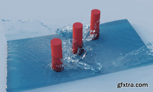 Blender  – Jet Fluids