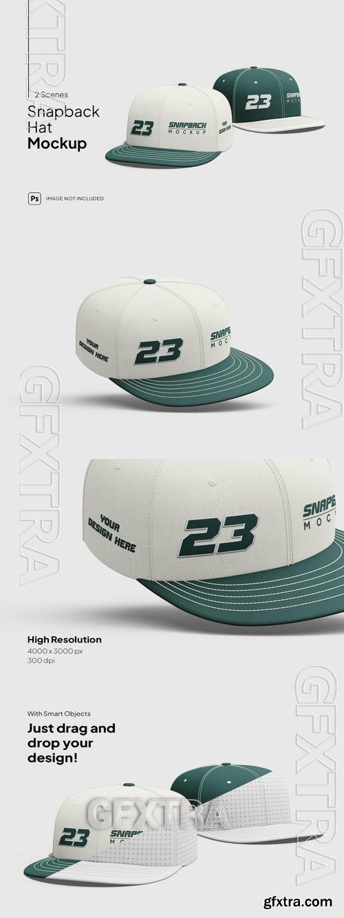 Snapback Hat Mockup EWQJGGZ