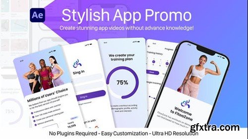 Videohive Stylish App Promo 39544493