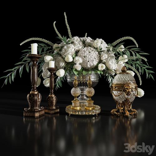 Decoration Set 28 Elegant and Antique.