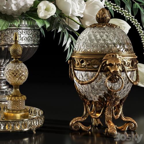 Decoration Set 28 Elegant and Antique.