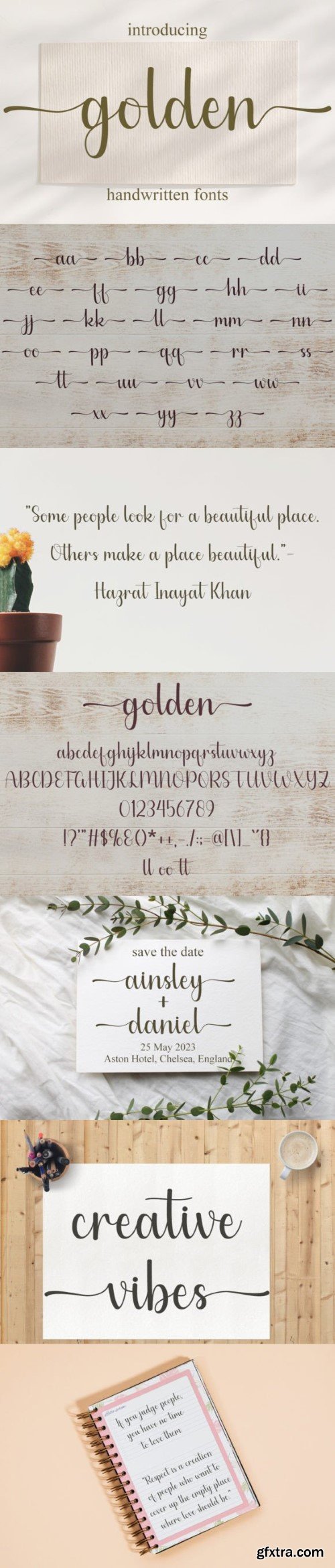 Golden Font