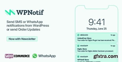 CodeCanyon - WPNotif: WordPress SMS & WhatsApp Message Notifications v2.9.3 - 24045791 - Nulled