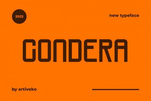 Condera Condensed Font