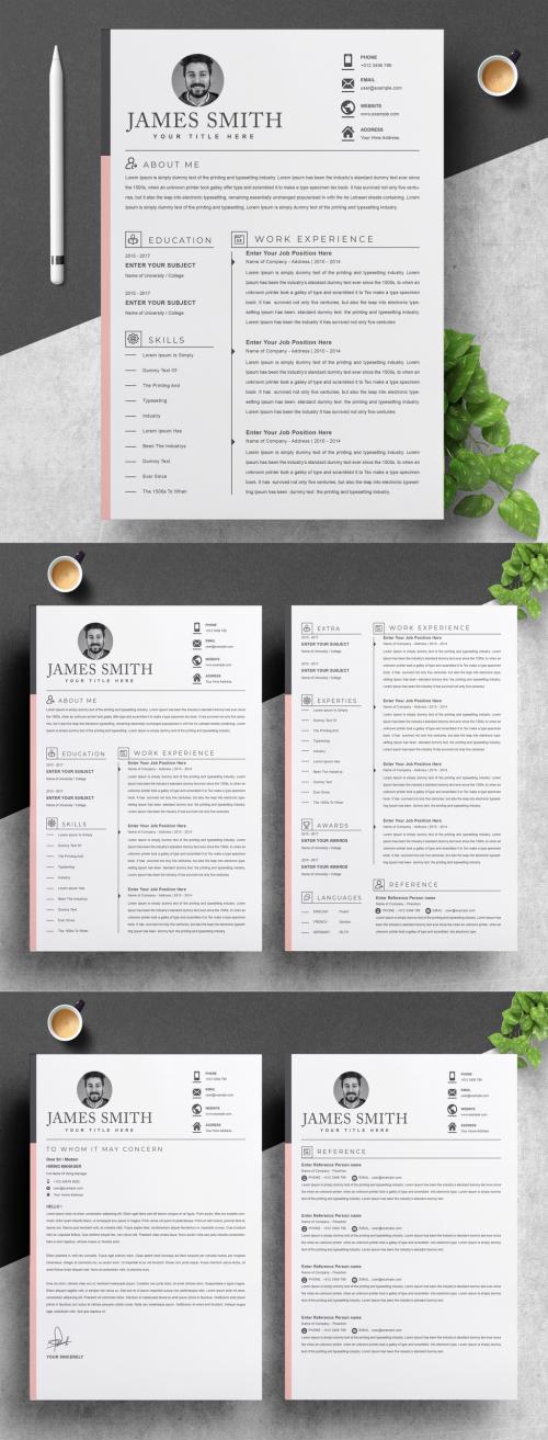 Creative Resume Layout Templates - 403867346