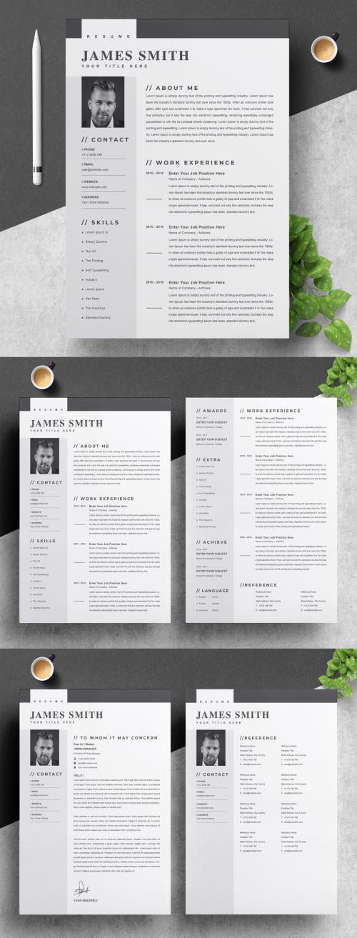 Resume and CV Layout - 403867401