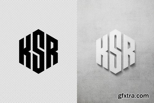 Concrete Text & Logo Effect BFGJLEY