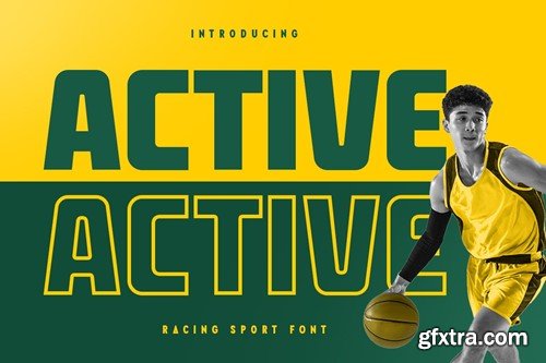 Active - Racing Sport Font XB5MN2T