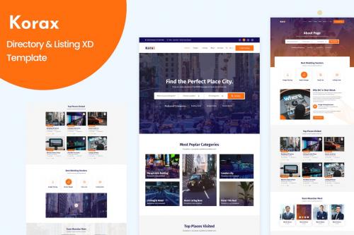 Korax- Directory & Listing XD Template