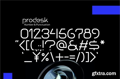 Prodesk - Techno Font KXRUEYZ