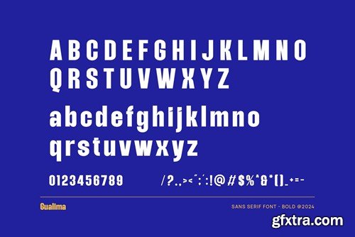 Gualima - Modern Condensed Sans Serif PPKT92N