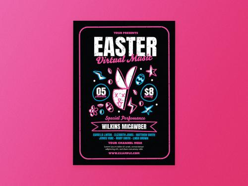 Easter Music Festival Flyer Layout - 404582024