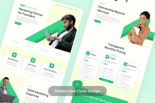 Marketing Agency Landing Page