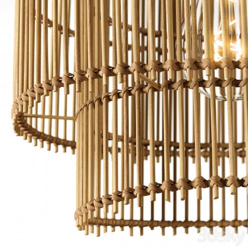 Haya bamboo lampshade