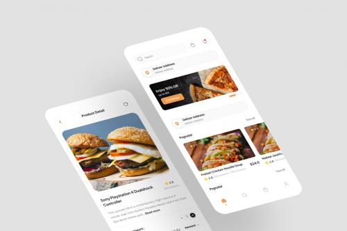 Ring Ring - Food Deliver App UI Kit