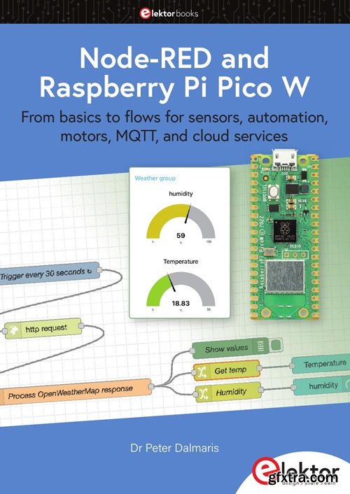 Node-RED and Raspberry Pi Pico W : From basics to flows for sensors, automation, motors, MQTT, and cloud services