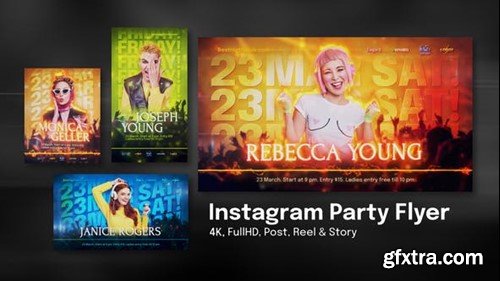 Videohive Instagram Party Flyer 50552155