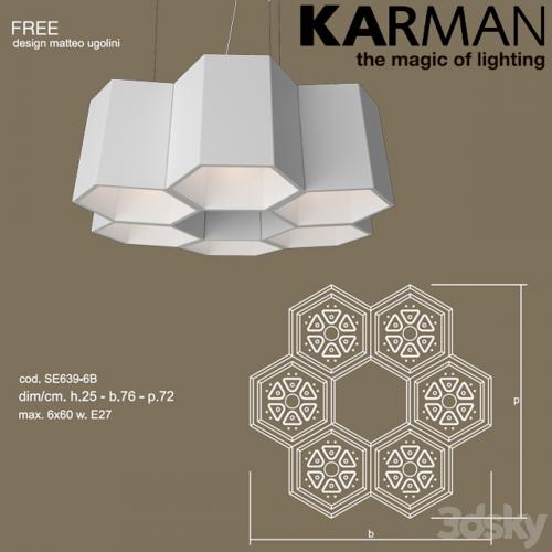 Ceiling suspended Karman FREE