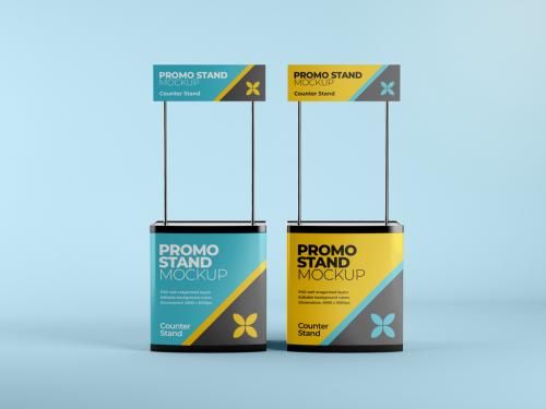 Promo Stand Mockup - 404926831