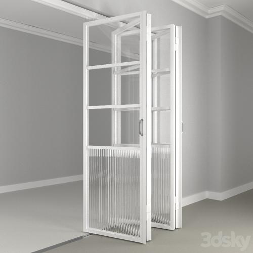 SLIM FRAME folding door MOD 02