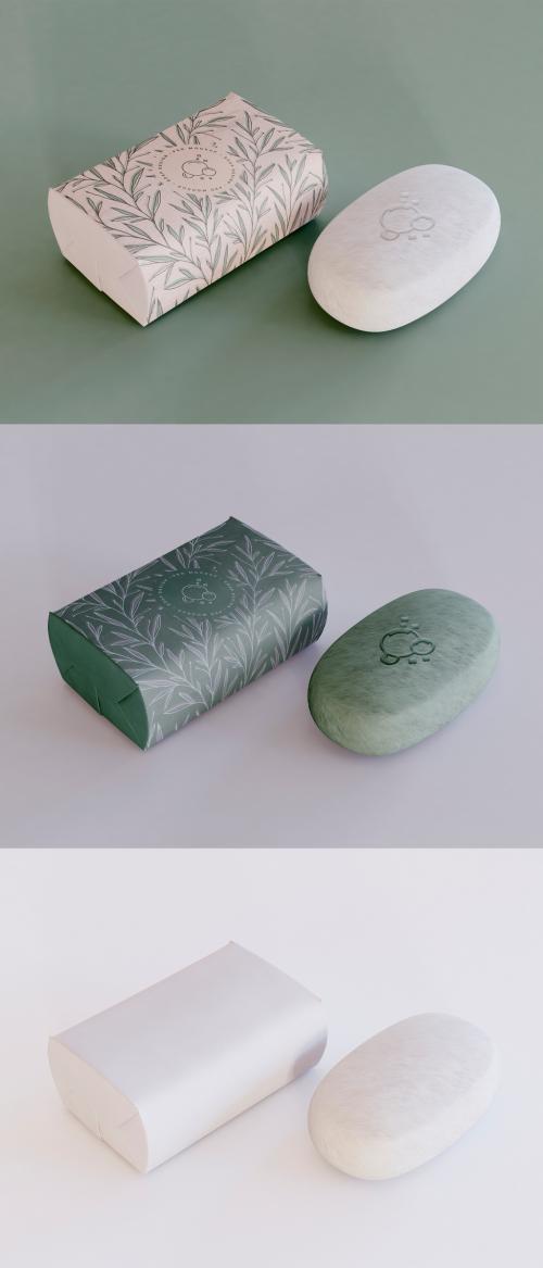 Natural Soap Bar Mockup - 404937965