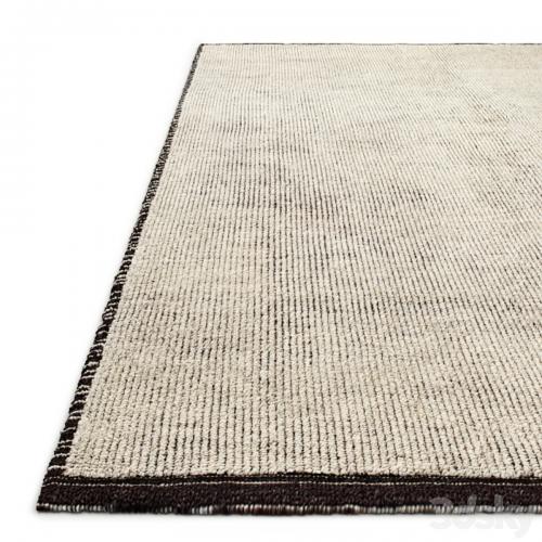 Parallelo Hand-Knotted Wool Rug RH