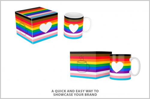 Mug and Box Mockup