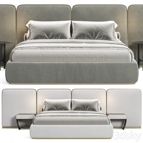 Gem Upholstered King Queen Bed 2