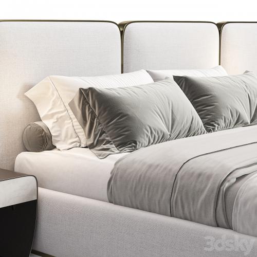 Gem Upholstered King Queen Bed 2