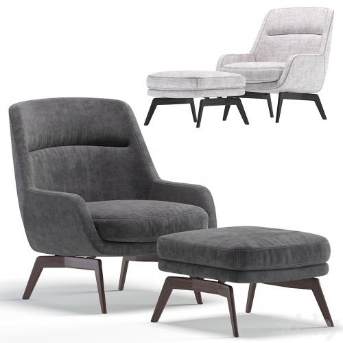 Minotti BELT Armchair by Rodolfo Dordoni