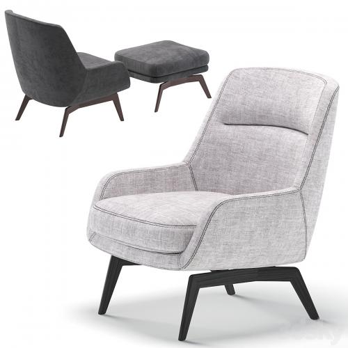 Minotti BELT Armchair by Rodolfo Dordoni