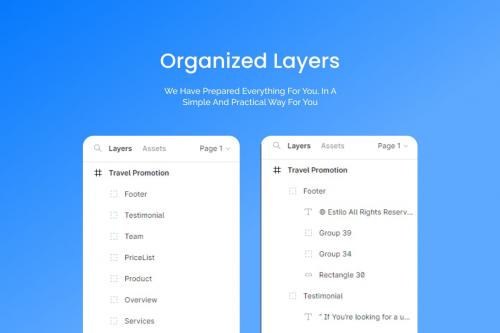 Line Chart UI Kit Figma